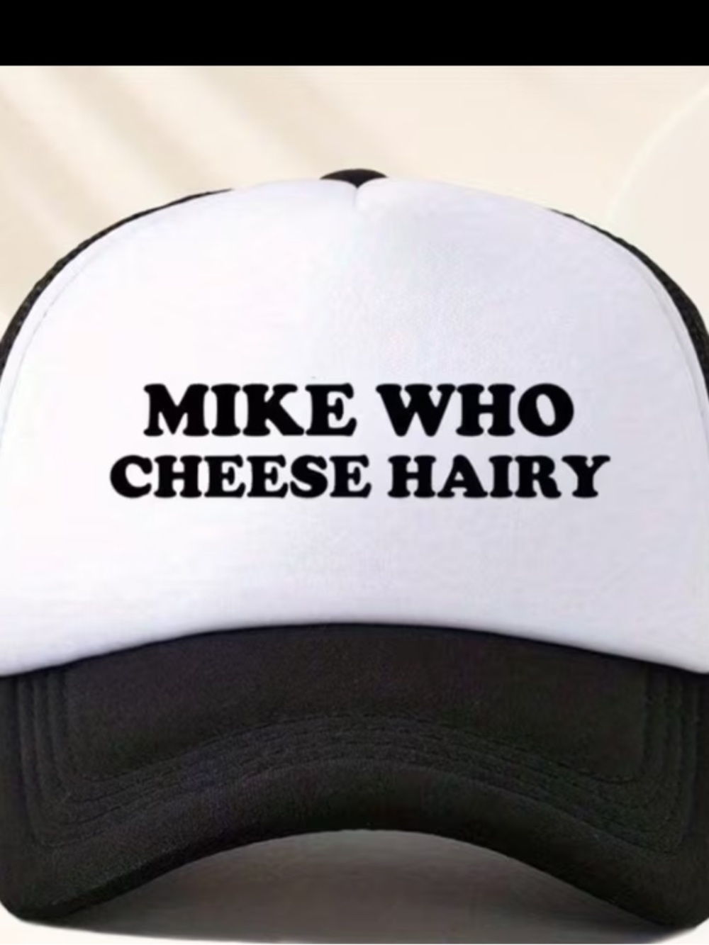 Mike Who Cheese Hairy
